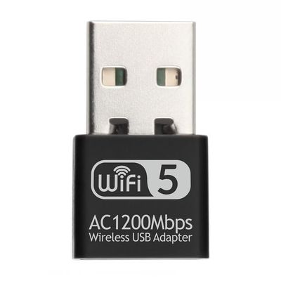 Mini USB WiFi Adapter 2.4G 5G AC1200Mbps Wireless Network Ca