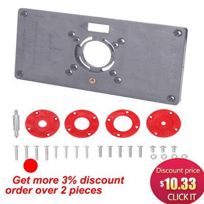 Carpinte Router Table Insert Plate Woodworking Benches 适用