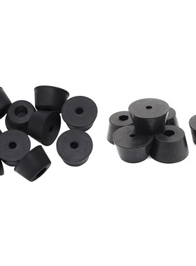 16Pcs Conical Recessed Foot Feet Rubber Buffer Material Rubb