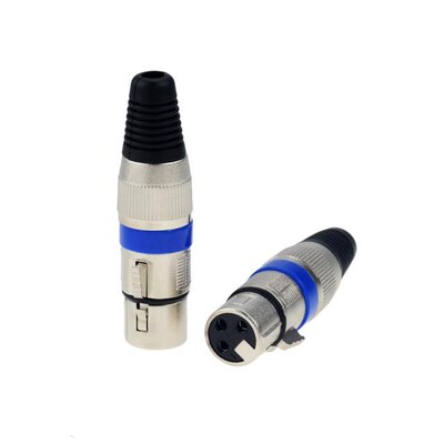 1pc 3Pin XLR connector Female OR Male connector Microphone c