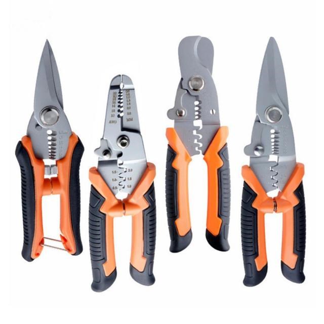 New Multifunctional Professional Cable Wires Pliers Set Stri