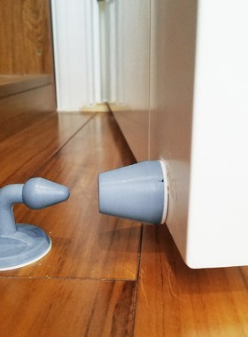 Mute Non-punch Silicone Door Stopper Touch Toilet Wall Absor
