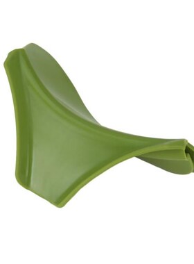 newPractical Anti Spill Kitchen Funnel Gadget Silicone Pour