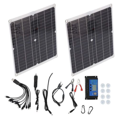 inverter dc dc voltage converter 25Wx2 Solar Panel Kit 20V P