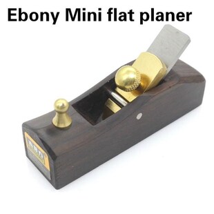 DIY Mini Ebony Wood Planer Easy Operated Hand Tool Durable F