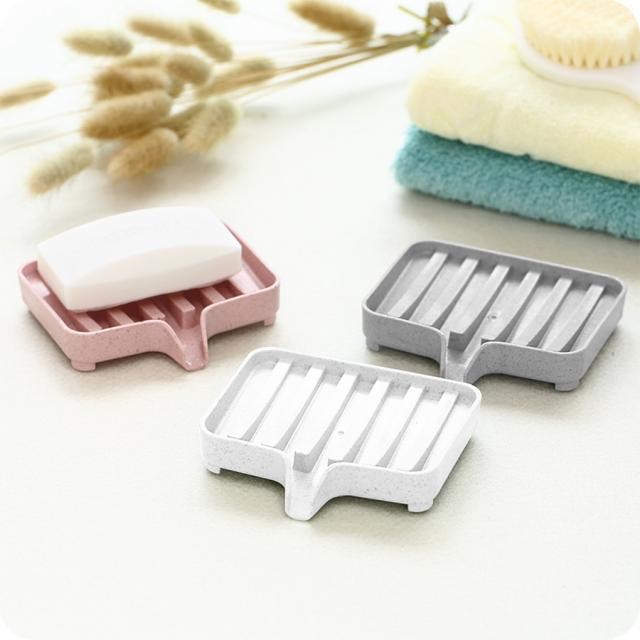 Soap Dish Holder Bath Foam Storage Soap Box PP Sponge Drain
