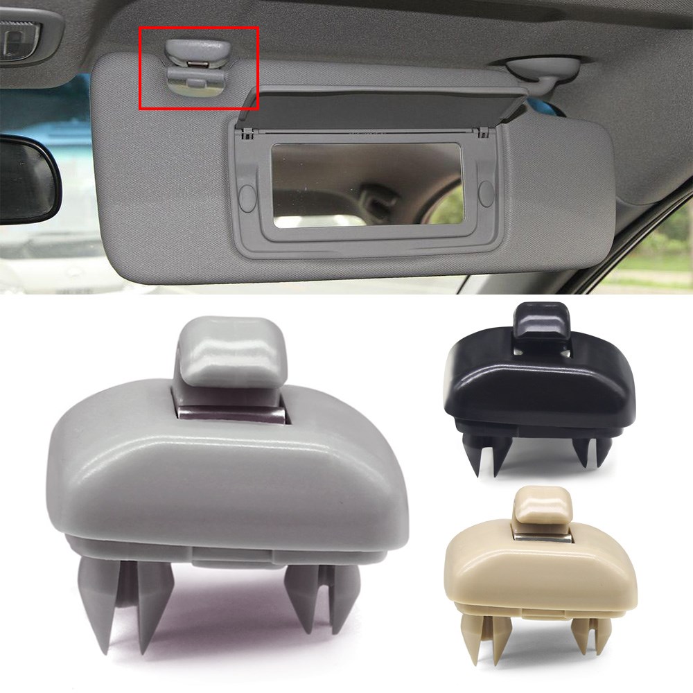 2PCS Sun Visor Clip Porpor Booya Interior Sun Visor Hook Cli