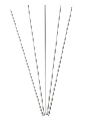 5pcs 304 Stainless Steel Capillary Tube Silver 3mm OD 2mm ID