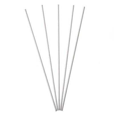 5pcs 304 Stainless Steel Capillary Tube Silver 3mm OD 2mm ID