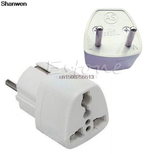 US AU UK to EU AC Power Universal Socket Plug Travel Charger
