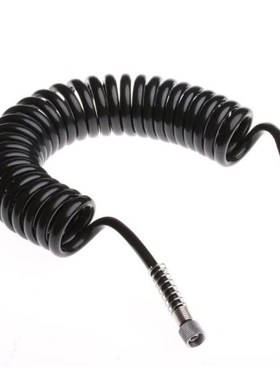 3M Flexible PU Recoil Hose Spring Tube Black 适用于 Compress