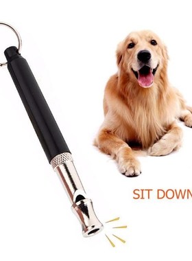 1PC Pet Dog Training Whistle Flute UltraSonic Sound With Por