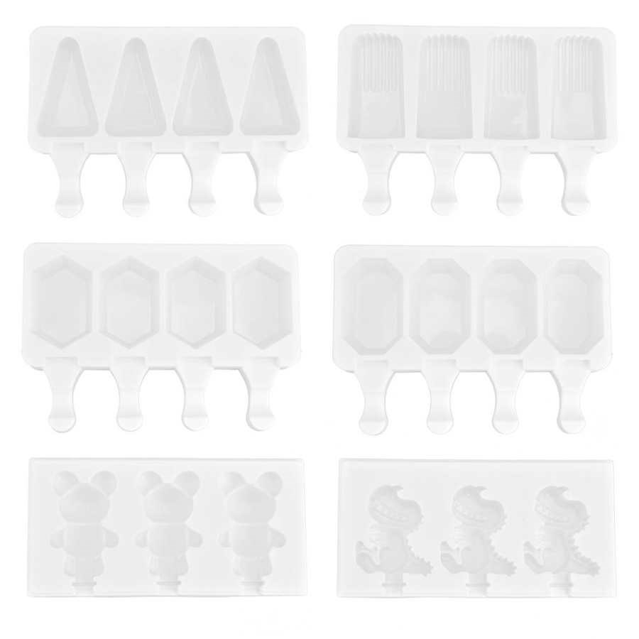 1Pc Silicone Mold Ice Cream Mold Non?Toxic Heat?Resistant Re