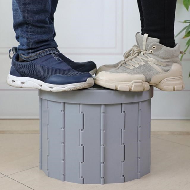 Portable Folding Camping Toilet Travel Outdoor Commode Porta