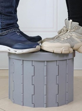 Portable Folding Camping Toilet Travel Outdoor Commode Porta