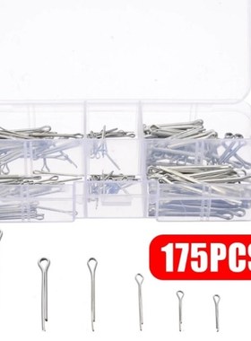 Split Cotter Pin 304 Stainless Steel Fastener Clip Key Silve