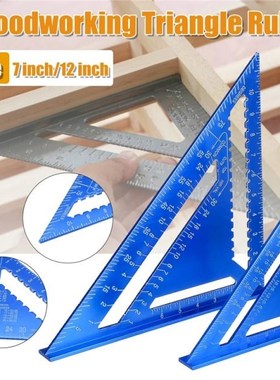 Angle Ruler 7/12 Inch Metric/Imperia Aluminum Alloy Triangul