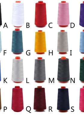 20 Colors 40S/2 3000 Yards Polyester Sewing Thread Multicolo