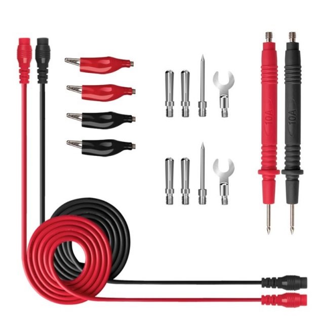 16pcs Universal Digital Multimeter Probe 90cm Needle Tip Pro
