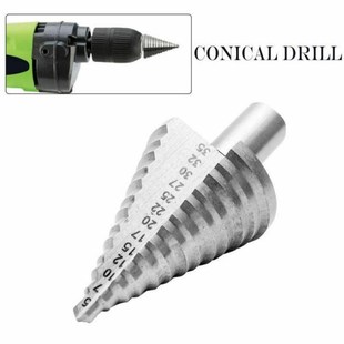Drill 35mm Speed Triangle Spiral Bits Steel High Groove