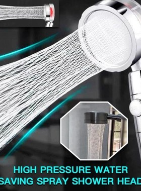 360 Rotated High-Pressure Handheld Shower Head Bathroom Pres