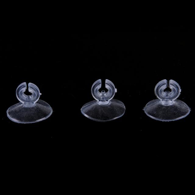New 4pcs Sucker  Upick White PVC Suction Cups Hooks Hanging