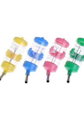 Plastic Hamster Drinker Water Bottle Dispenser Feeder Hangin