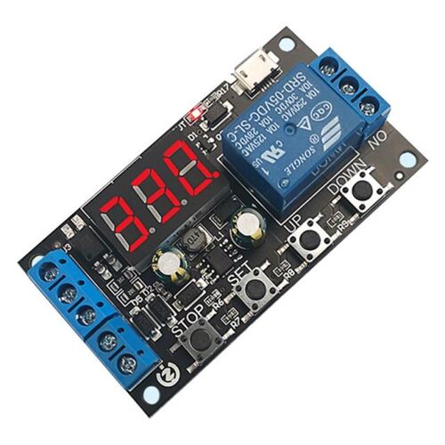 5V 12V 24V Fully Compatible Delay Relay Module Trigger Delay