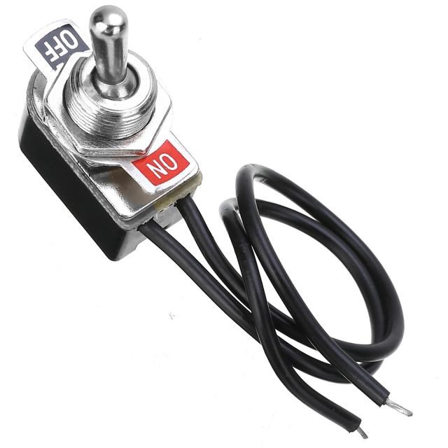 1pc Mini KNS-1 6A 250V AC On-Off Prewired Standard Toggle Sw
