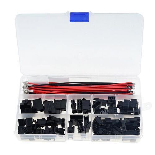 82PCS/Box 3A JST SM2.54 Kits in box 2P 3P 4P 5P 6P 2.54mm Pi