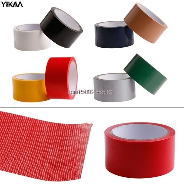 10M x 50mm Waterproof Sticky Adhesive Cloth Duct Tape Roll C