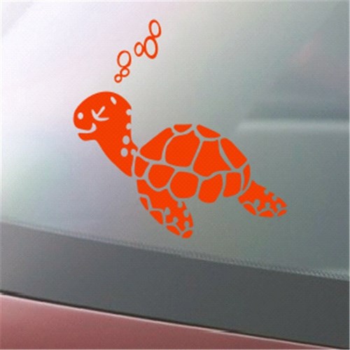 1 PC Cute Sea Turtle Vinyl Decal Sticker for Car Truck Lapto