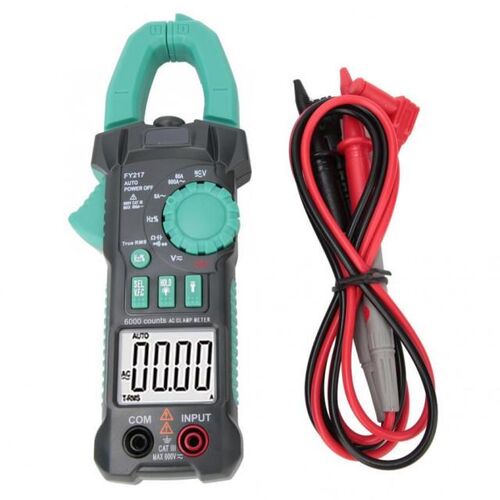 FY217 Digital Clamp Meter Multimeter True RMS NCV AC DC Auto