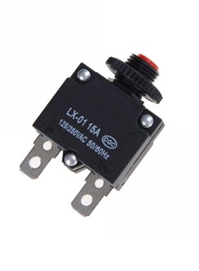 1PCS thermal switch circuit breaker overload protector 15A o