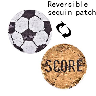 1pc Cute Funny Football Patches 适用于 Clothing T Shirts Rev