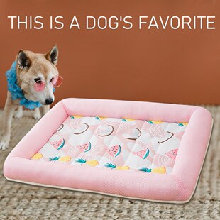 Dog Summer Cooling Mat Bed Breathable Sleeping Mattress Wash