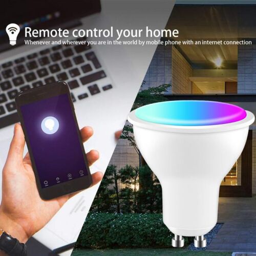GU10 LED Spotlight Smart Bulb 4W Ceiling Lights Can Be Conne