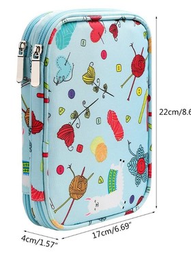 60cm Circular Knitting Needles Set Scissors Measure Ruler DI