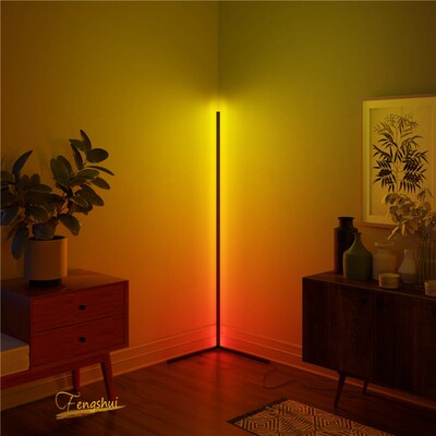 Nordic RGB LED Floor Lamp APP Touch LED Floor Light Colorful