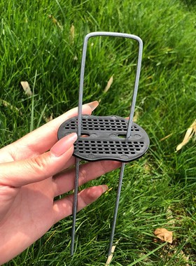 Plastic Gaskets for U-shaped Nail Garden Staples Pegs Anchor