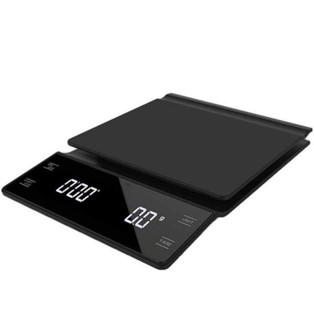 Household Electronic 3kg/0.1g Drip Coffee Scale with Timer H