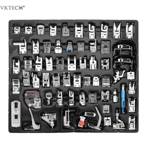 16/32/42/62pcs Sewing Machine Foot Presser Kit Feet for Brot