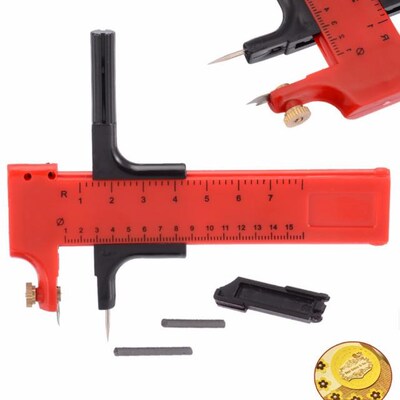 1pc Plastic Compasses Circle Cutter 适用于 Cutting Paper Fil