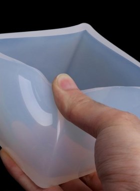 DIY Silicone Pendant Mold Jewelry Making Cube Resin Casting