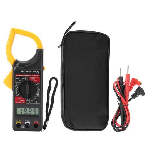 Digital Clamp Meter Handheld Ammeter Voltmeter Electronic Mu