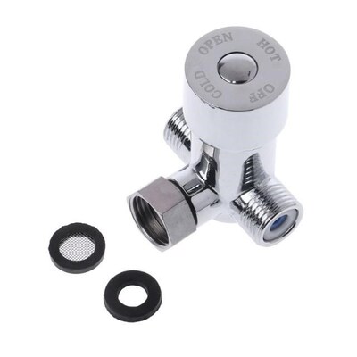 G1/2 Automatic Hot Cold Water Mixing Valve Thermostatic Mixe