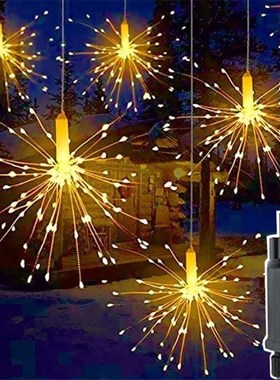 New 5/10 IN 1 EU Plug Hanging Starburst Fairy String Lights
