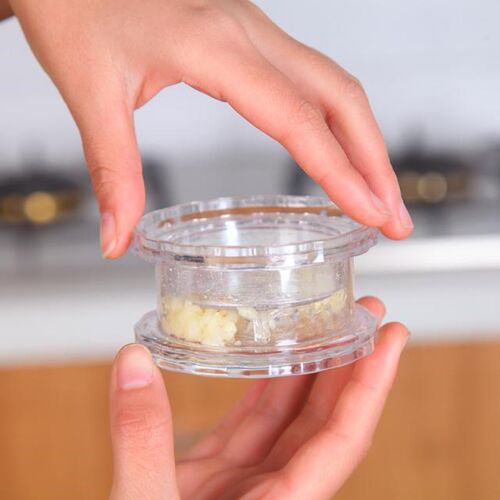 1PC Multi-Usage Plastic Garlic Press Peeler Masher Manual Tw