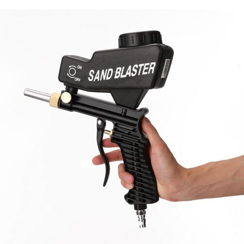 Portable Gravitation Sandblastings Machine Pneumatic Sand Bl