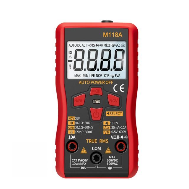 Mini M118A Digital Multimeter Smart Tester Auto True Rms Tra